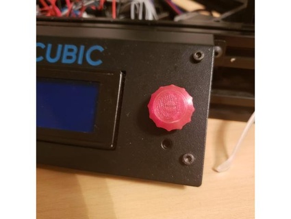 potentiometer knob symmetrical nickcunninghamart 3d print model - Mito3D