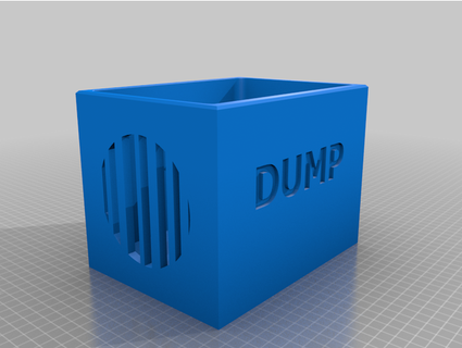 dump bin megadilly 3d print model - Mito3D
