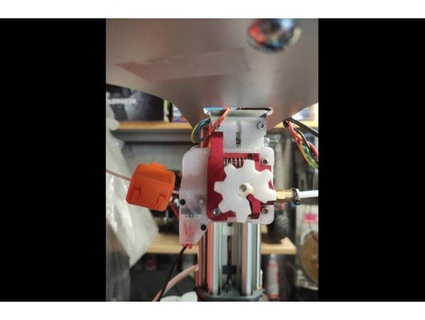 mk8 extruder mounted filament sensor holder pbroeder 3d print model - Mito3D