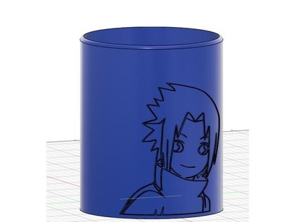 crayon boîte sasuke zeb 3d 3d print model - Mito3D