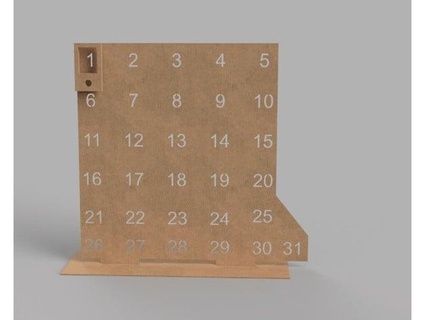 calendario tixyz45 3d print model - Mito3D