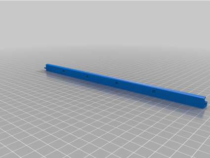 led light strip rail neodymium magnet tibolito 3d print model - Mito3D