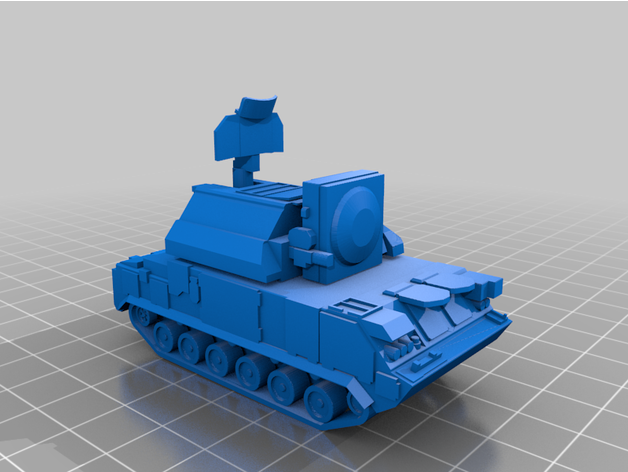 sa-15 air defense system blackwin62 3D print model - Mito3D