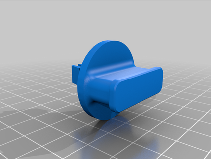 skoda fabia trunk hatch key lock bazic 3d print model - Mito3D