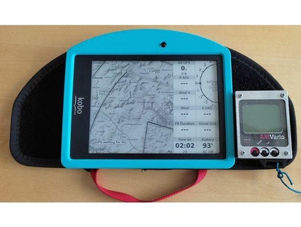 kobo creer + blueflyvario ttl GPS caso funda 3d print model - Mito3D