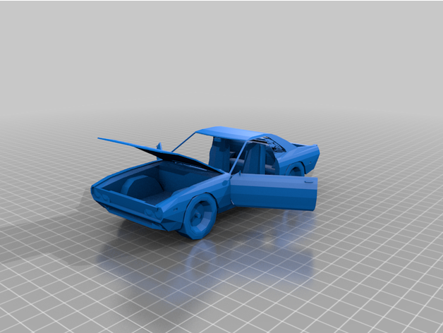 listrado músculo carro michellej2018 3D print model - Mito3D