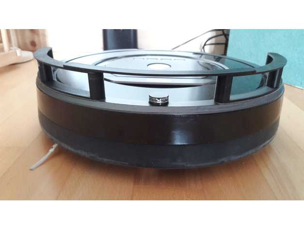 roomba parachoque extensor ggww 3D print model - Mito3D