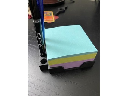 postar Nota caneta suporte céu nublado 3d print model - Mito3D