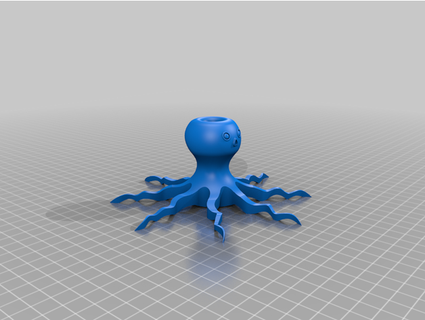 octopus stand vape pen kwazmodad 3d print model - Mito3D
