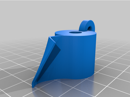 toilet paper keychain samuelt1 3d print model - Mito3D