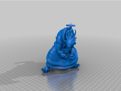 priscilla zarpa delicada jilly beene 3d print model - Mito3D