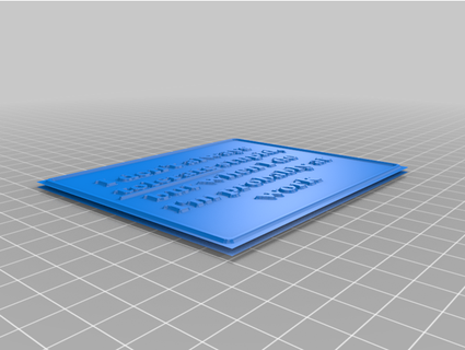 tolérer signe shrekthetoymaker1 3d print model - Mito3D