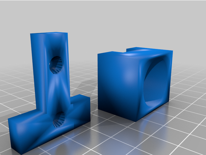 1 2 pollice pvc tubo titolari fantasma goblin 3d print model - Mito3D