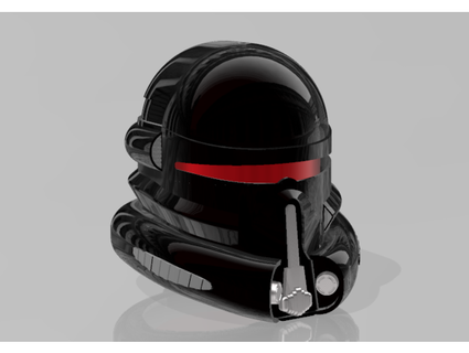 purge trooper helmet v2 reprops  3d print model - Mito3D