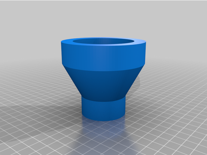 monolith max dosing funnel adaptor umber specialty  3d print model - Mito3D