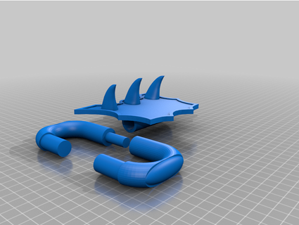 bat claws & bat plugs japjxp  3d print model - Mito3D