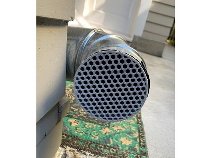 4-inch duct vent cover ipomaea 3d print model - Mito3D
