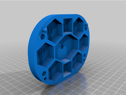 rivisto dicebox vortice pagano 3d print model - Mito3D