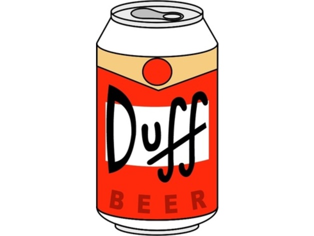 duff beer wall art jason535 3D print model - Mito3D