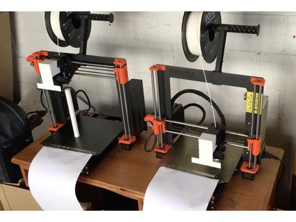 prusa continuous printing scoop deep make 3d print model - Mito3D