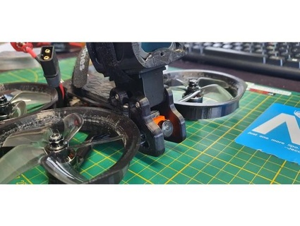 reverb sourceone ls210 & squirtv2 rubbersuit mounts firefly 6s loudfpv 3d print model - Mito3D