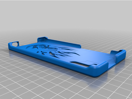 samsung Nota 10 caso bainha Krangito 3d print model - Mito3D