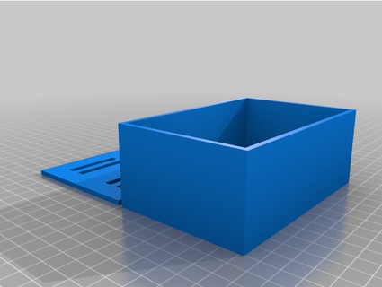 12 voltio UPS caja ceycey 3d print model - Mito3D