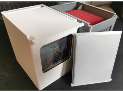 magic gathering commander deck box also partners christernor 3d print model - Mito3D
