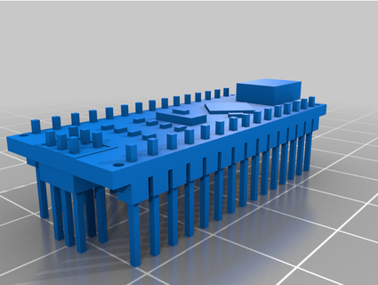 3d moddle arduino nano lisitha7 3d print model - Mito3D