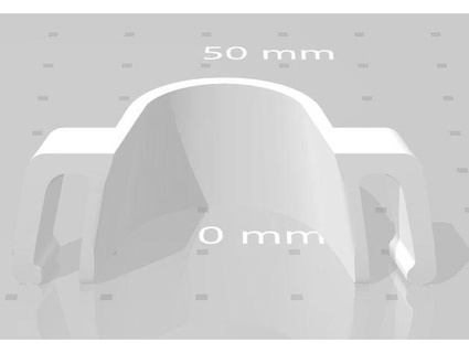 mascarar nariz grampo Grosso tecido nicoconex 3d print model - Mito3D