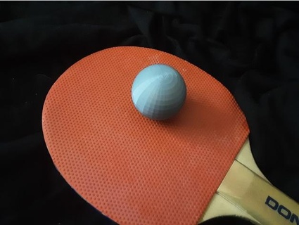 ping pong golfe bola buzzman2382 3d print model - Mito3D
