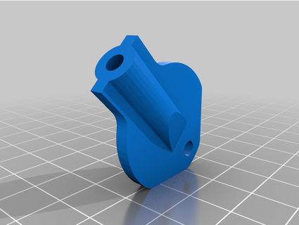 electric cabinet key - wing moskil 3d print model - Mito3D