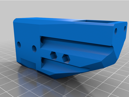 rat rig vcore 3 modified bed mounts give extra 10mm print height dks 3d print model - Mito3D
