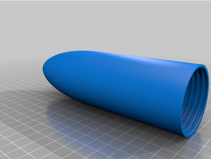 nitebow nose cone 38mm body tube jordantruesdell 3d print model - Mito3D