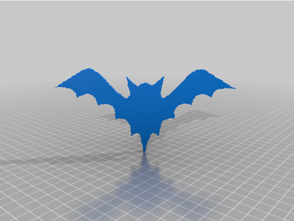 bat - halloween deko syzguru11 3d print model - Mito3D
