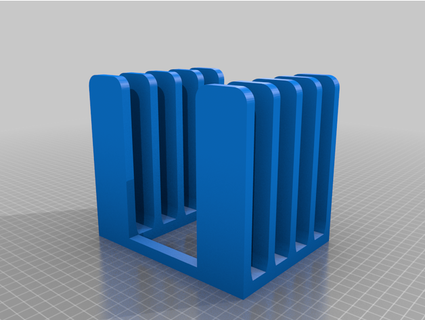 4 laptop vertical stand a5678 3d print model - Mito3D