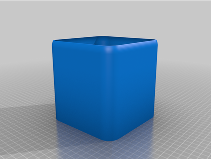 trash cube sleekredone 3d print model - Mito3D