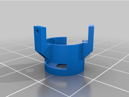 middle pcb mounted aaa battery holder logitech g305 zoroseerus 3d print model - Mito3D