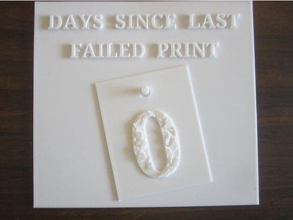 failed print sign kitties kitbashes 3d print model - Mito3D