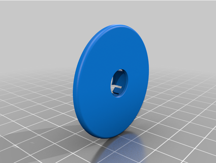 2015 audi a3 rubber mat lock - upper part vorsterjp 3d print model - Mito3D