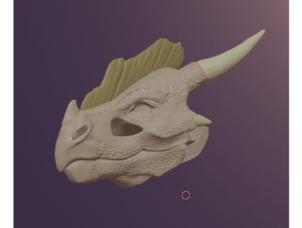 aile sable dragon masque dragonartist15 3d print model - Mito3D