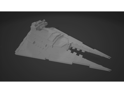 star wars conqueror star destroyer rowller  3d print model - Mito3D