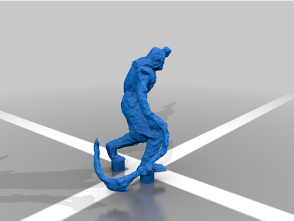 drow luchador cadenas manguera 3d print model - Mito3D