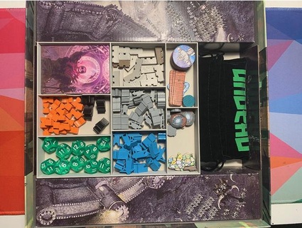 stronghold undead 2nd edition retail - box insert bennydesign 3d print model - Mito3D