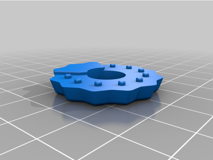 starlock adaptateur lidl parkide équipement grenouille 3d print model - Mito3D