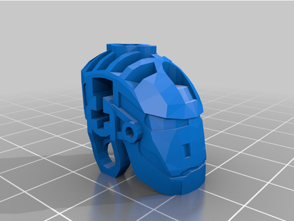 bionicle glatoriano cráneo joshuajacobson95 3d print model - Mito3D