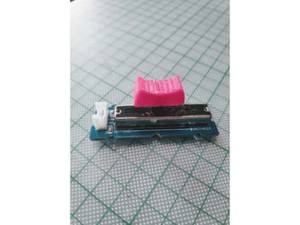 boschetto diapositiva potenziometro fader cap falange 3d print model - Mito3D