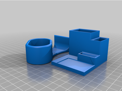 edc escritorio estante soporte marcachancho3d 3d print model - Mito3D