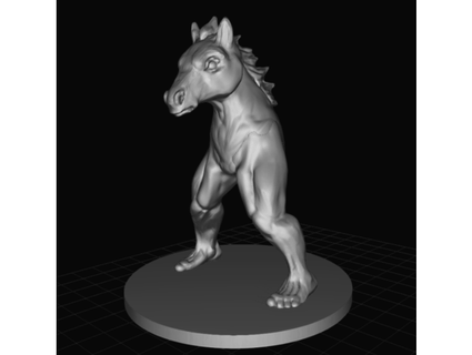 anti centaure anonyme 3d print model - Mito3D