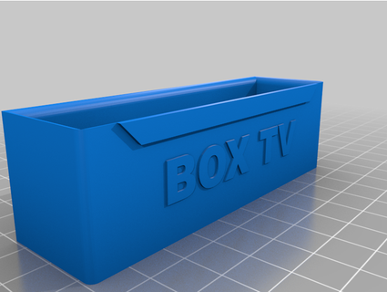 tv scatola montare gorkhan 3d print model - Mito3D